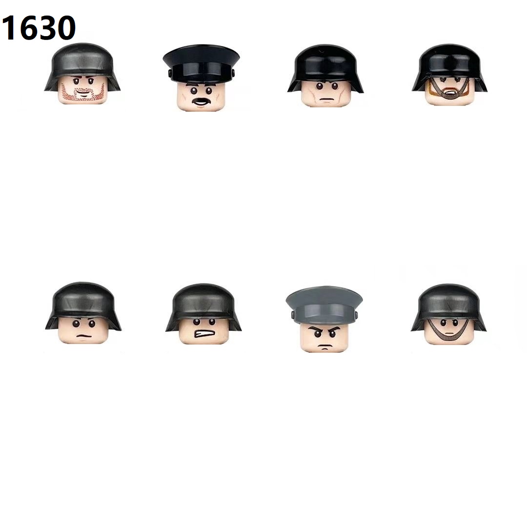 Lego Minifigure Holder - 8 шт., Детский конструктор «военное оружие»