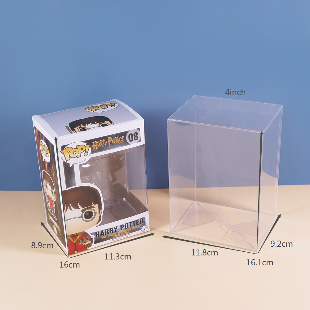 Funko Pop Protector - Прозрачный защитный чехол, совместимый с 4