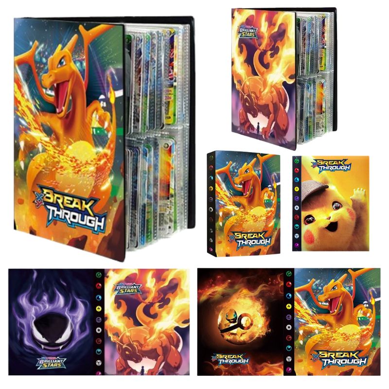 Pokemon Binder Card - Альбом для карт Pokemon Charizard, на