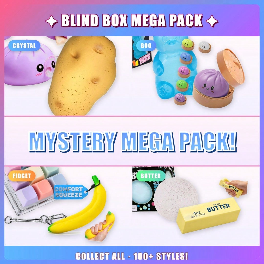 Мягкая милая игрушка-сюрприз в – обзор и цена Mystery Box Blind Bag