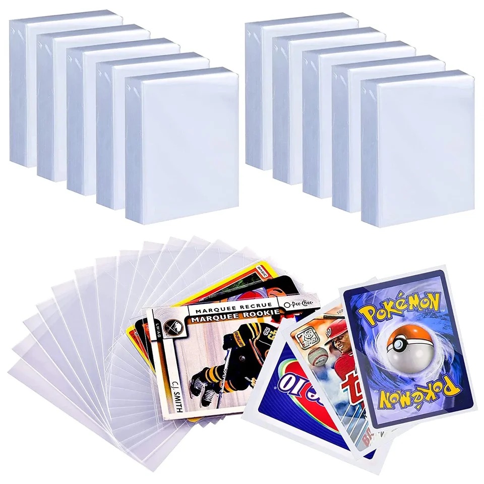 200 шт. прозрачный чехол для и – обзор и цена Card Penny Sleeve