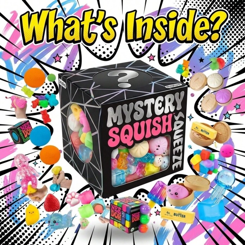 Милая игрушка-антистресс-сюрпр – обзор и цена Mystery Box Blind Bag