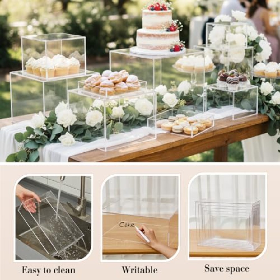 Набор из 7 очень больших подст – обзор и цена Display Risers Set