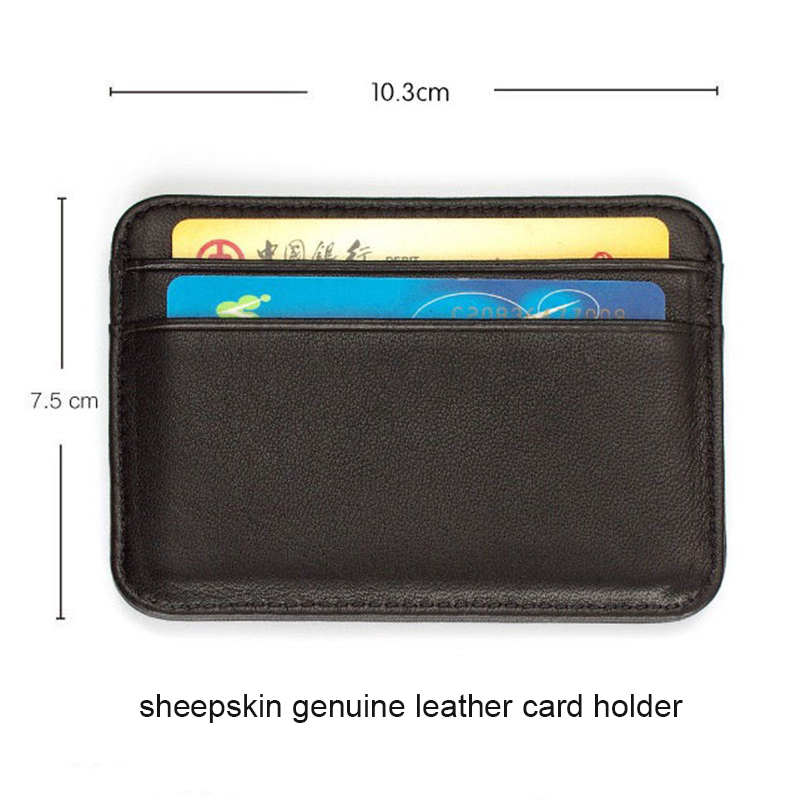 Мужской визитница из натуральн – обзор и цена Card Top Loader
