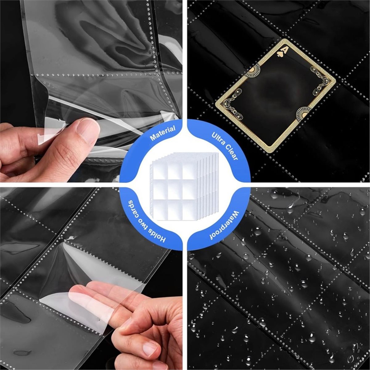 PHONE&GEAR 120 шт. прозрачных  – обзор и цена Trading Card Binder