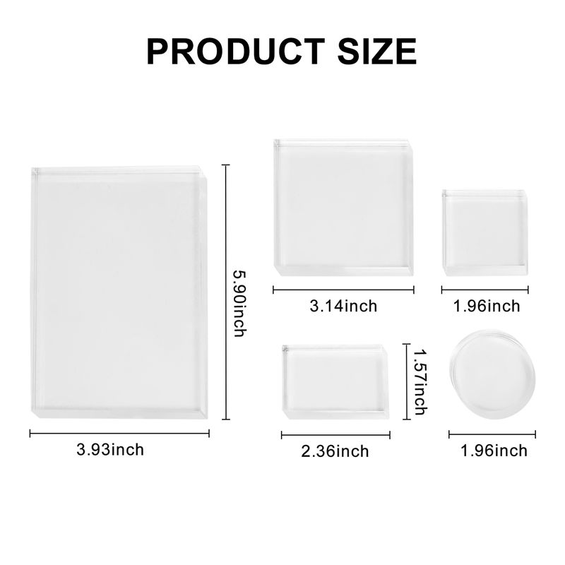 Набор из 10 прозрачных акрилов – обзор и цена Display Risers Set
