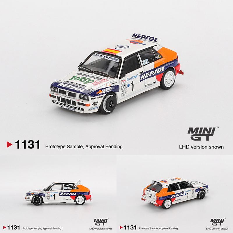 MINIGT 1131 1:64 Lancia Delta  – обзор и цена Die Cast Car 1 64