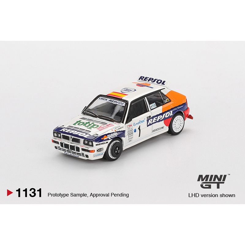 MINIGT 1131 1:64 Lancia Delta  – обзор и цена Die Cast Car 1 64